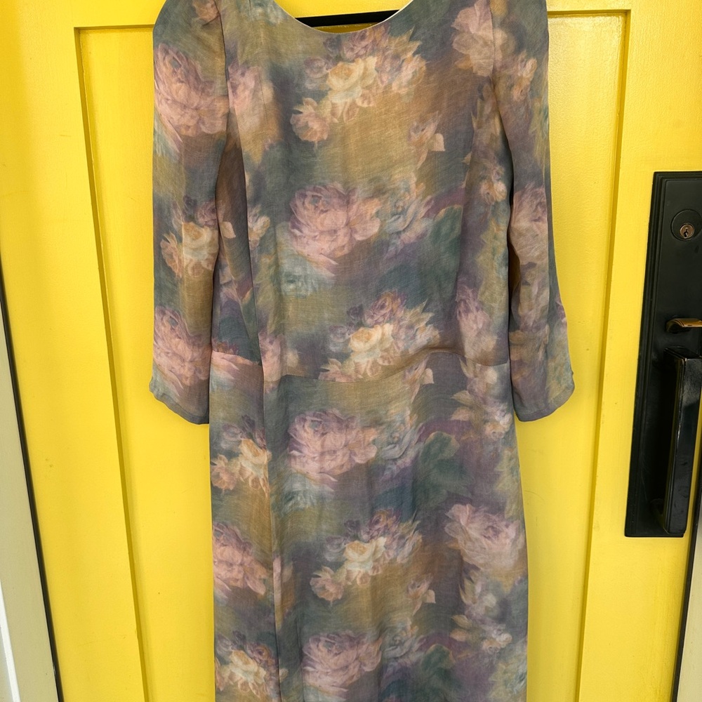 Rachel Comey Silk Watercolor Dress
